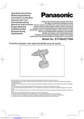 Panasonic EY7960 Bedienungsanleitung