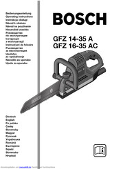 Bosch GFZ 16-35 AC Bedienungsanleitung