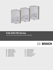 Bosch FAS-420-TM-R Installationsanleitung