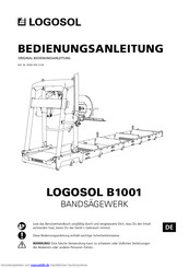 Logosol B1001 Bedienungsanleitung