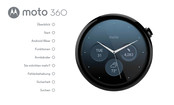 Motorola Moto 360s Bedienungsanleitung
