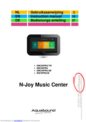 Aquasound N-Joy Music Center Bedienungsanleitung