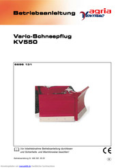 Ventrac KV550 Betriebsanleitung