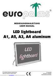 Europalms A2 Bedienungsanleitung