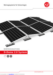 K2 Systems D-Dome 2.0 System Montageanleitung