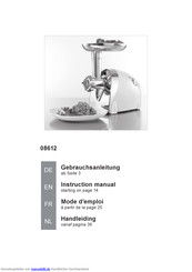 gourmetmaxx AMG31B-100 Gebrauchsanleitung