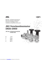 JRG 5195.025 Montage- Und Bedienungsanleitung