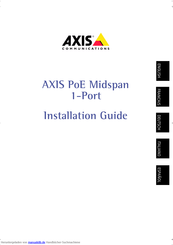 Axis PoE Midspan Installationsanleitung