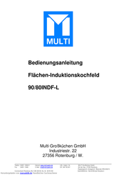 Multi 90/80INDF-L Bedienungsanleitung