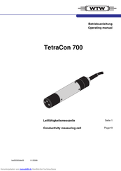 wtw TetraCon 700 Betriebsanleitung