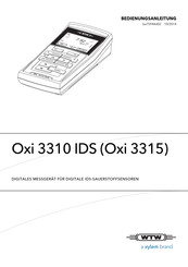 wtw Oxi 3310 IDS Bedienungsanleitung