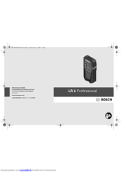 Bosch LR 1 Professional Originalbetriebsanleitung