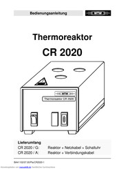 wtw CR 2020 Bedienungsanleitung