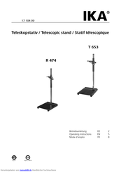 IKA R 474 Betriebsanleitung