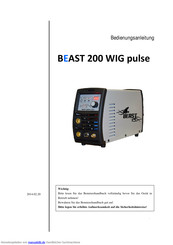 Beast 200 WIG pulse Bedienungsanleitung