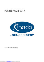 Kinedo KINESPACE C+F Montageanleitung