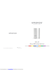 Smanos DS-20 Bedienungsanleitung