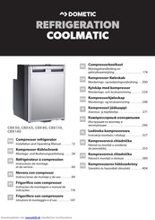 Dometic COOLMATIC CRX110 Montage- Und Bedienungsanleitung