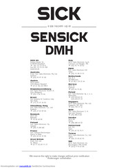 SICK DMH2-P11111 Betriebsanleitung