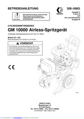 Graco GM 10000 Betriebsanleitung
