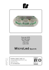Federal Signal MicroLed Sputnik Handbuch