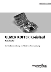 Weinmann ULMER KOFFER Kreislauf Gerätebeschreibung Und Gebrauchsanweisung
