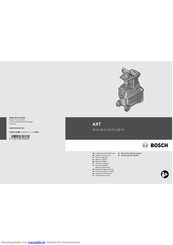 Bosch AXT 25 D Originalbetriebsanleitung