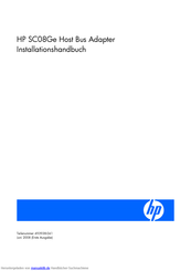 HP SC08Ge Installationshandbuch