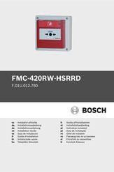 Bosch FMC-420RW-HSRRD Installationsanleitung