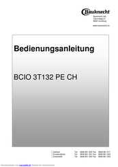 Bauknecht BCIO 3T132 PE CH Bedienungsanleitung