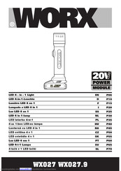 Worx WX027 Bedienungsanleitung