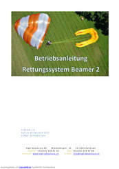 High Adventure Beamer 2 Betriebsanleitung