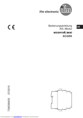 IFM Electronic AC2255 Bedienungsanleitung