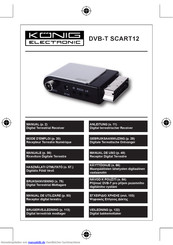 Konig Electronic DVB-T SCART12 Anleitung
