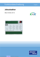 KNX MSG-4H KNX 24V T6 Anleitung