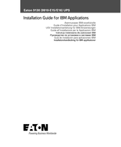 Eaton 9910-E15 Installationshandbuch Für Imb-Anwendungen