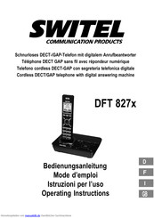 switel DFT 827 serie Bedienungsanleitung
