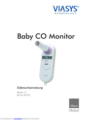 VIASYS Baby CO Monitor Gebrauchsanweisung