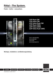 Rittal LCP Inline CW Montage-, Installations- Und Bedienungsanleitung