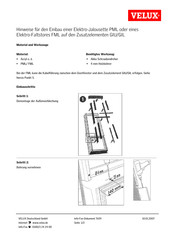 Velux PML Hinweise Für Den Einbau