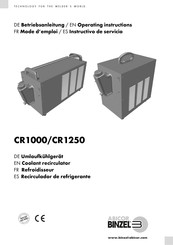 Abicor Binzel CR1250 Betriebsanleitung