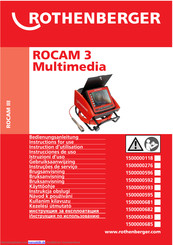 Rothenberger ROCAM 3 Multimedia Original Bedienungsanleitung