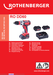 Rothenberger RO DD60 Bedienungsanleitung