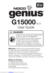 NOCO Genius G15000 Betriebsanleitung