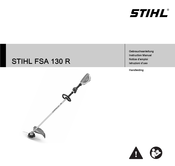 Stihl FSA 130 R Gebrauchsanleitung