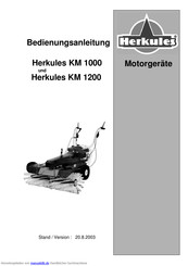 HERKULES KM 1200 Bedienungsanleitung