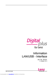 Lenz Elektronik Digital plus 23151 Information