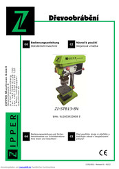 Zipper ZI-STB13-8N Bedienungsanleitung