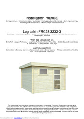Palmako FRC28-3232-3 Montageanleitung