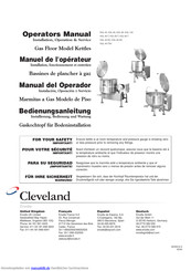 Cleveland KGL-40-SH Bedienungsanleitung